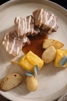 poitrine jus biere topinambours poitrine jus biere topinambours